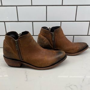 Brown Western Booties